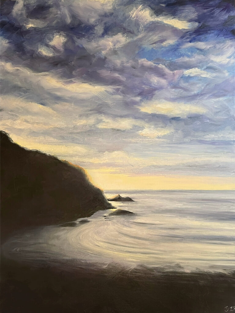 Dusk at Hele Bay (2025)